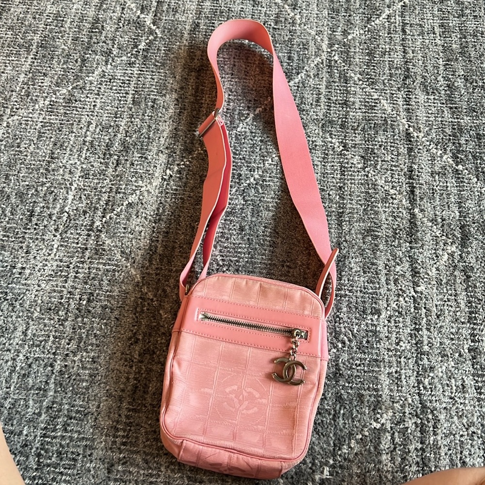 Chanel Canvas Shoulder Bag
